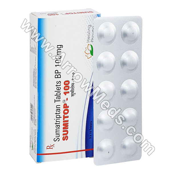 SUMATRIPTAN SUCC TB 100MG9UD CPLT