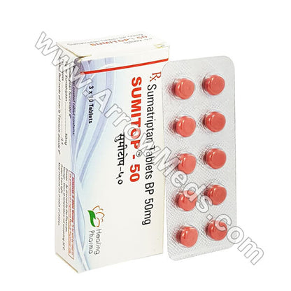 SUMATRIPTAN SUCC TB 50MG 36