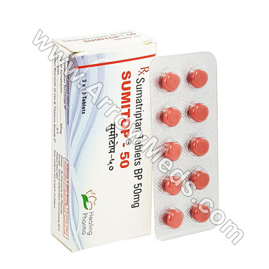 SUMATRIPTAN SUCC TB 50MG 36