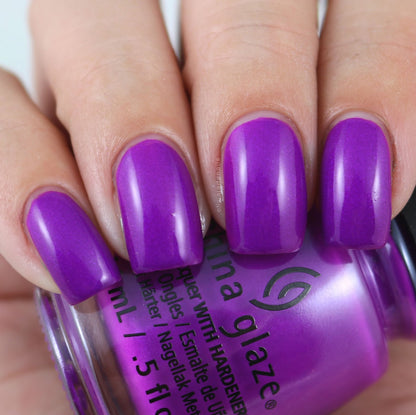 china glaze Nail Lacquer, Glossy Finish - Summer Reign