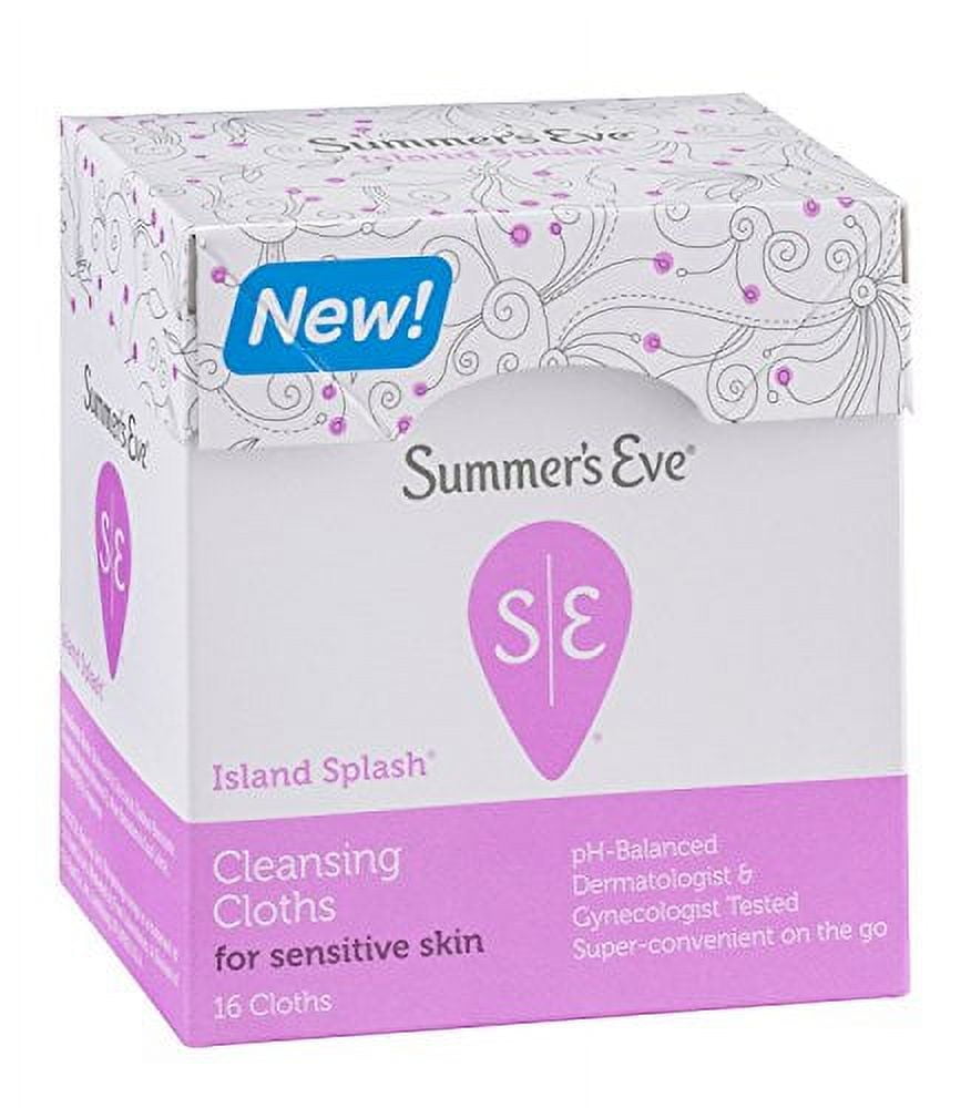 SUMMERS EVE CLEANSING CLOTH ISLAND 32CT