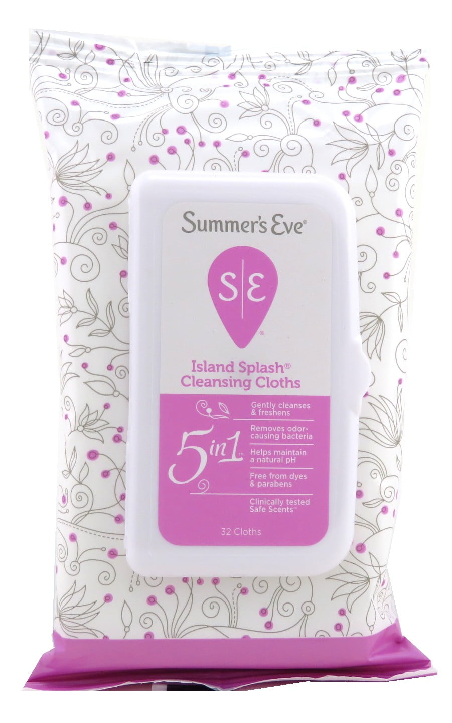Summers Eve Cleansing Cloths 32 Count Soft Pk Sensitive