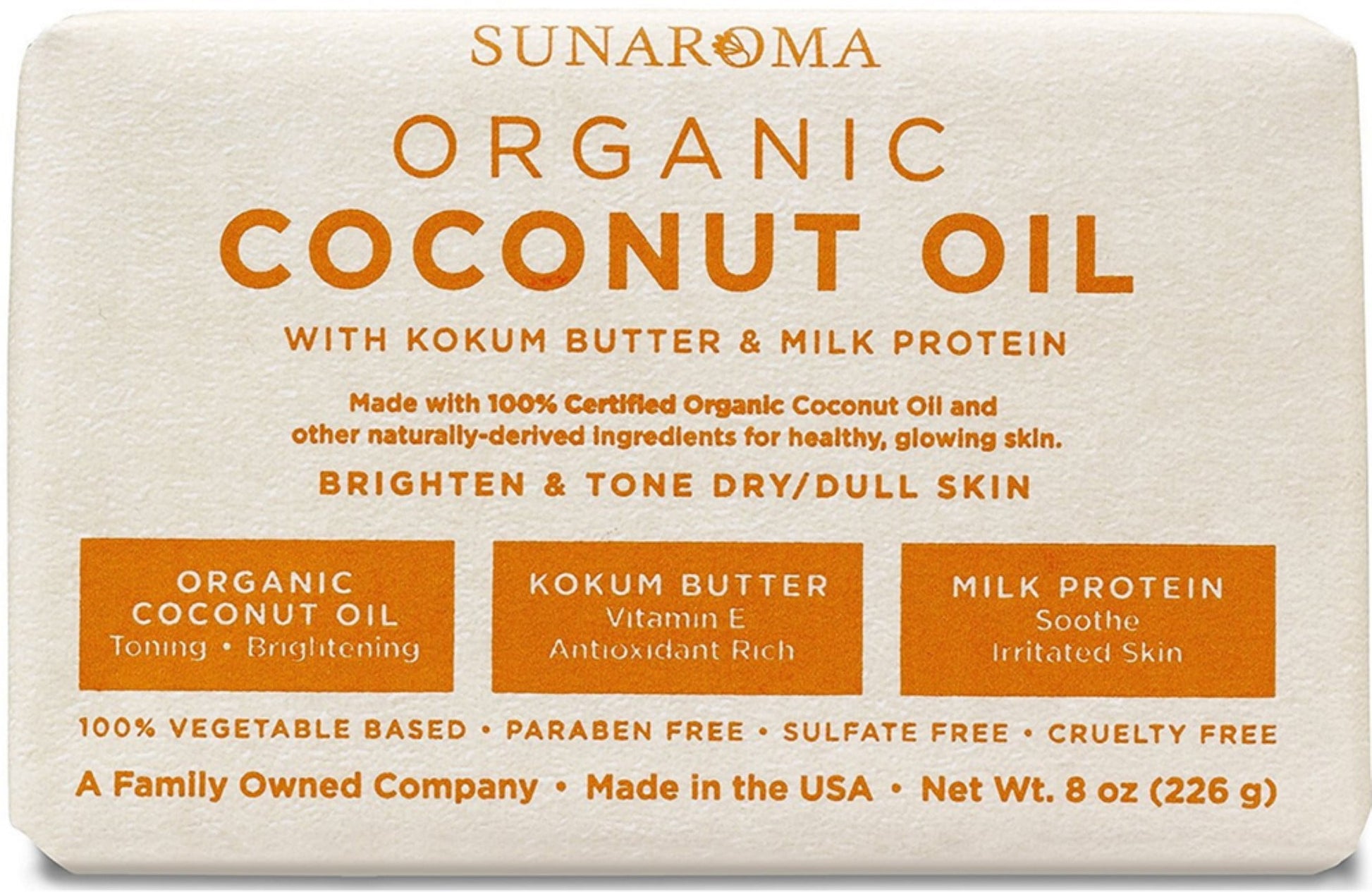 SUNAROMA COCONUT OIL LOTION 13Z
