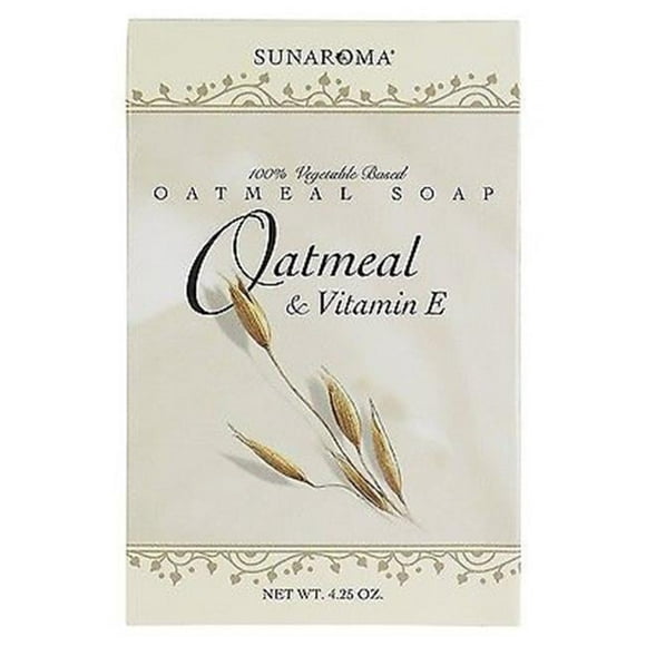 SUNAROMA OATMEAL SHEA SOAP  8OZ