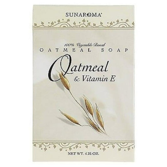 SUNAROMA OATMEAL SHEA SOAP  8OZ