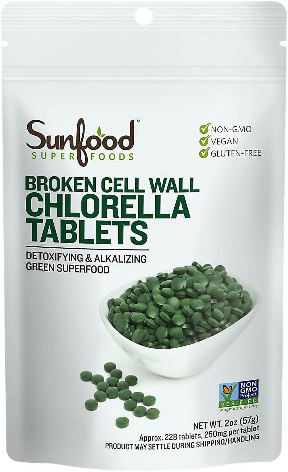 SUNFOOD CHLORELLA TABLETS