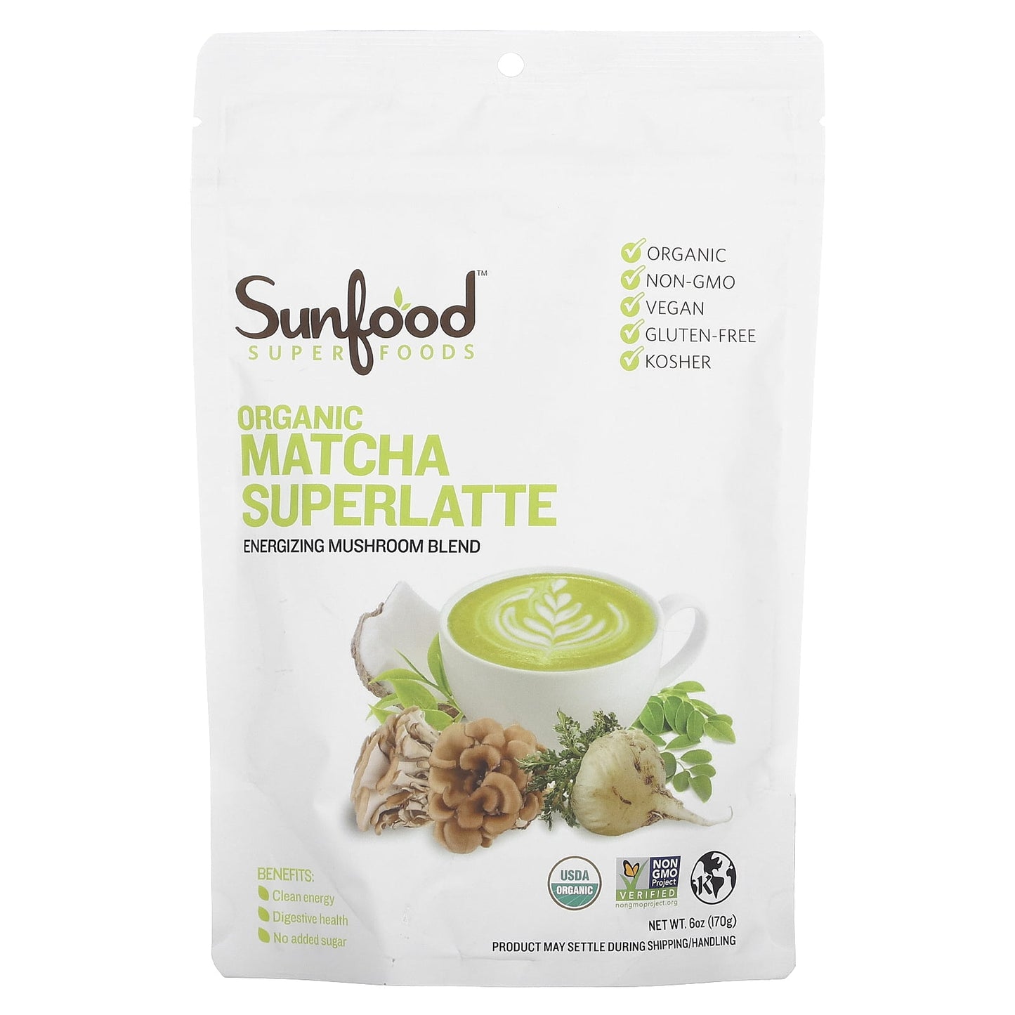 SUNFOOD MATCHA POWDER,OG2,GRN TEA
