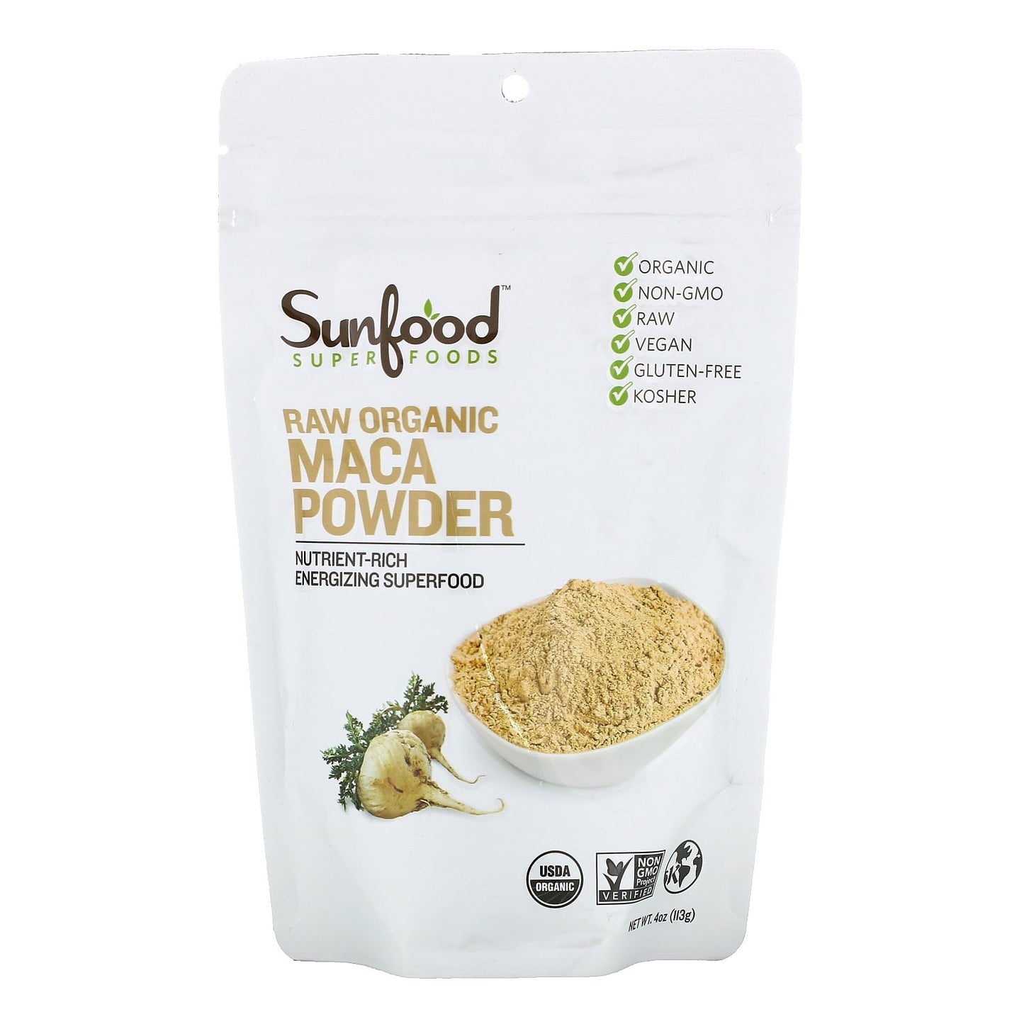 SUNFOOD MACA POWDER,OG1