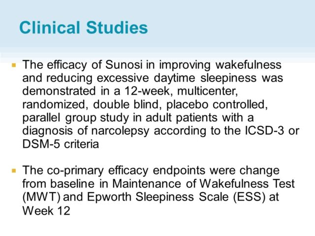 SUNOSI TB 150MG 30             C4