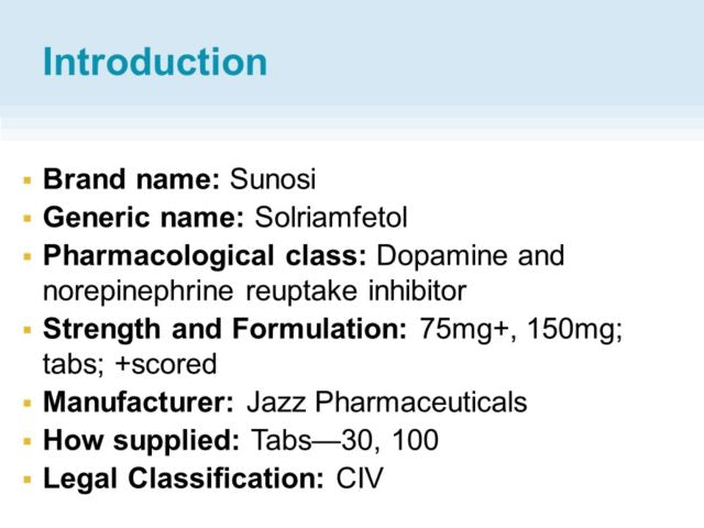SUNOSI TB 150MG 30             C4