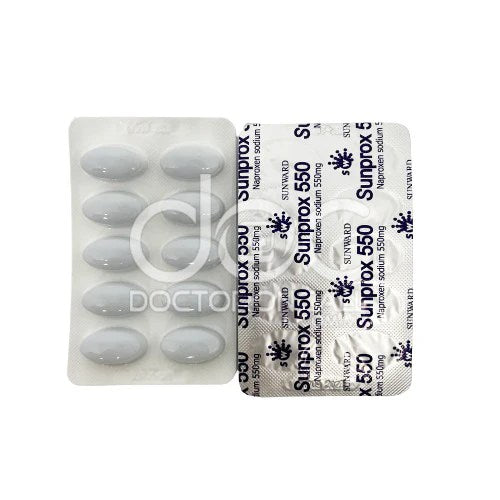 NAPROXEN SOD TB 550MG 100 CPLT