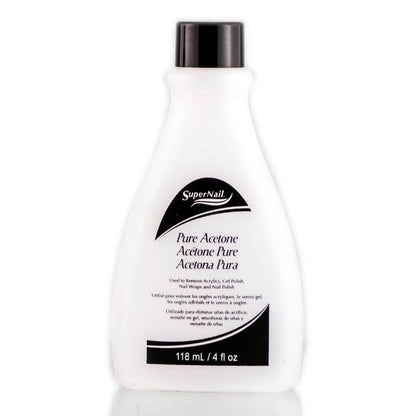 SUPERNAIL ACETONE REMOVER  4 OZ