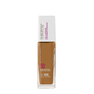 Maybelline Super Stay Full Coverage Liquid Foundation, 340 Cappuccino, 1 fl oz