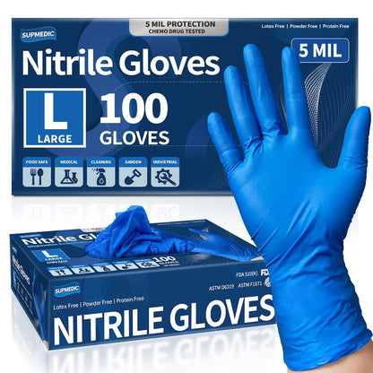 GLOVE LATEX P/F MED TX GLV 100