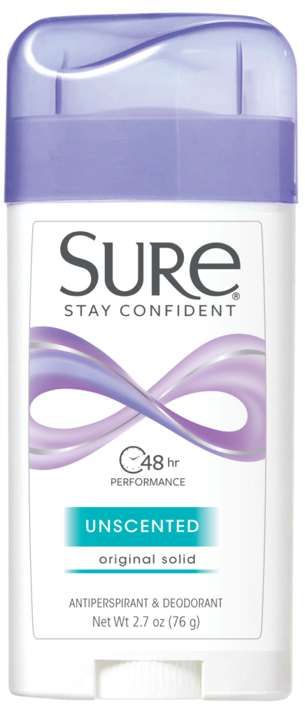 Sure Deodorant 2.7oz Original Solid Unscented