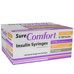 SURE COMFORT SAFTY PEN NDL 4MM 32G 100CT
