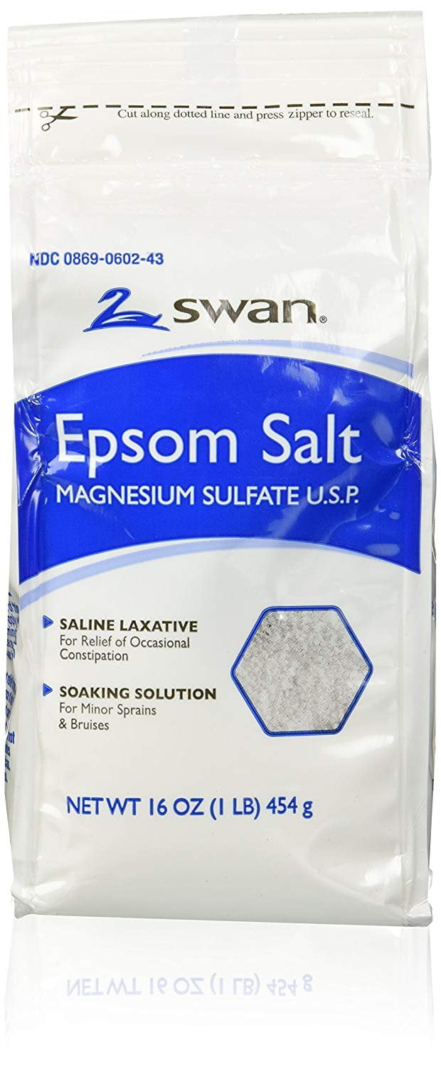 SWAN 1LB EPSOM SALT 12X16OZ