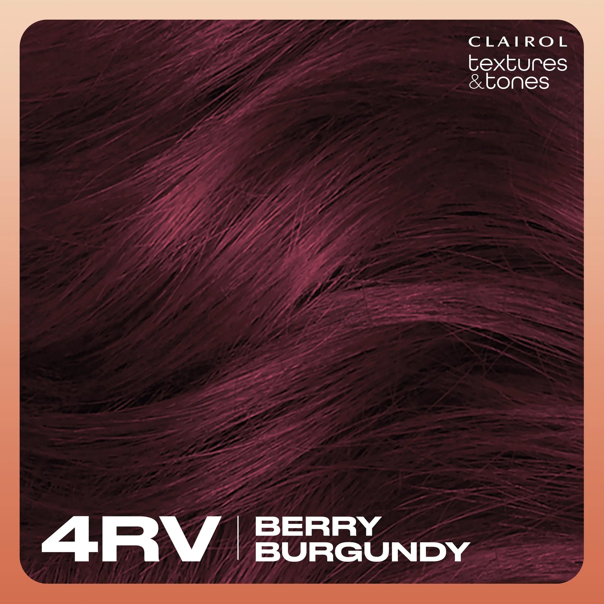 Clairol Text & Tone Kit #4Rv Berry Burgundy