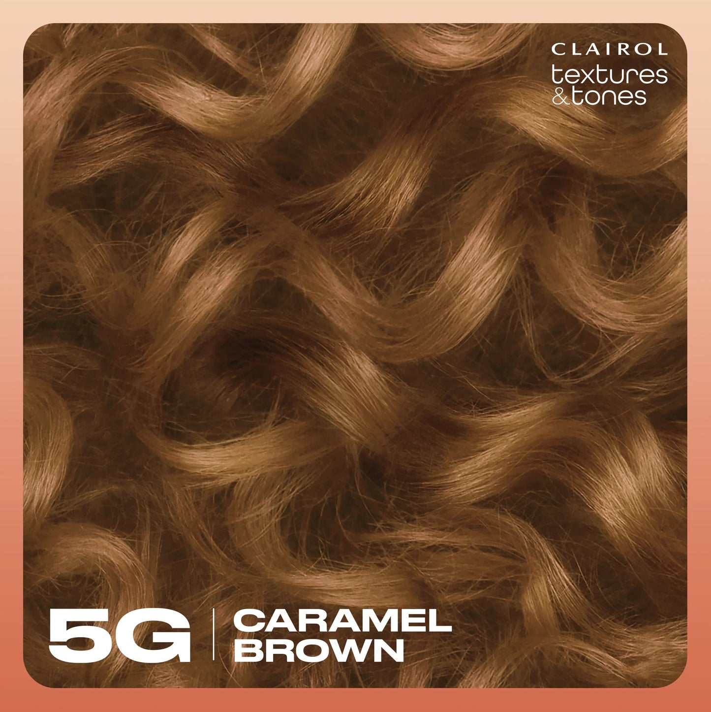 Clairol Text & Tone Kit #5G Caramel Brown