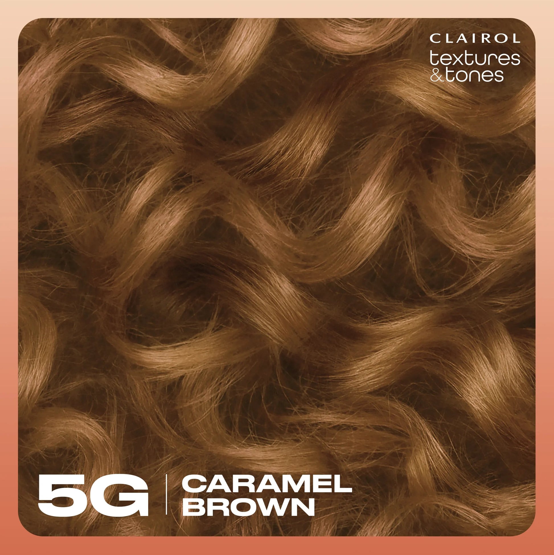 Clairol Text & Tone Kit #5G Caramel Brown
