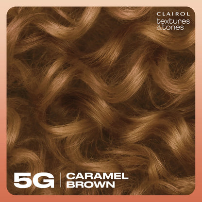 Clairol Text & Tone Kit #5G Caramel Brown