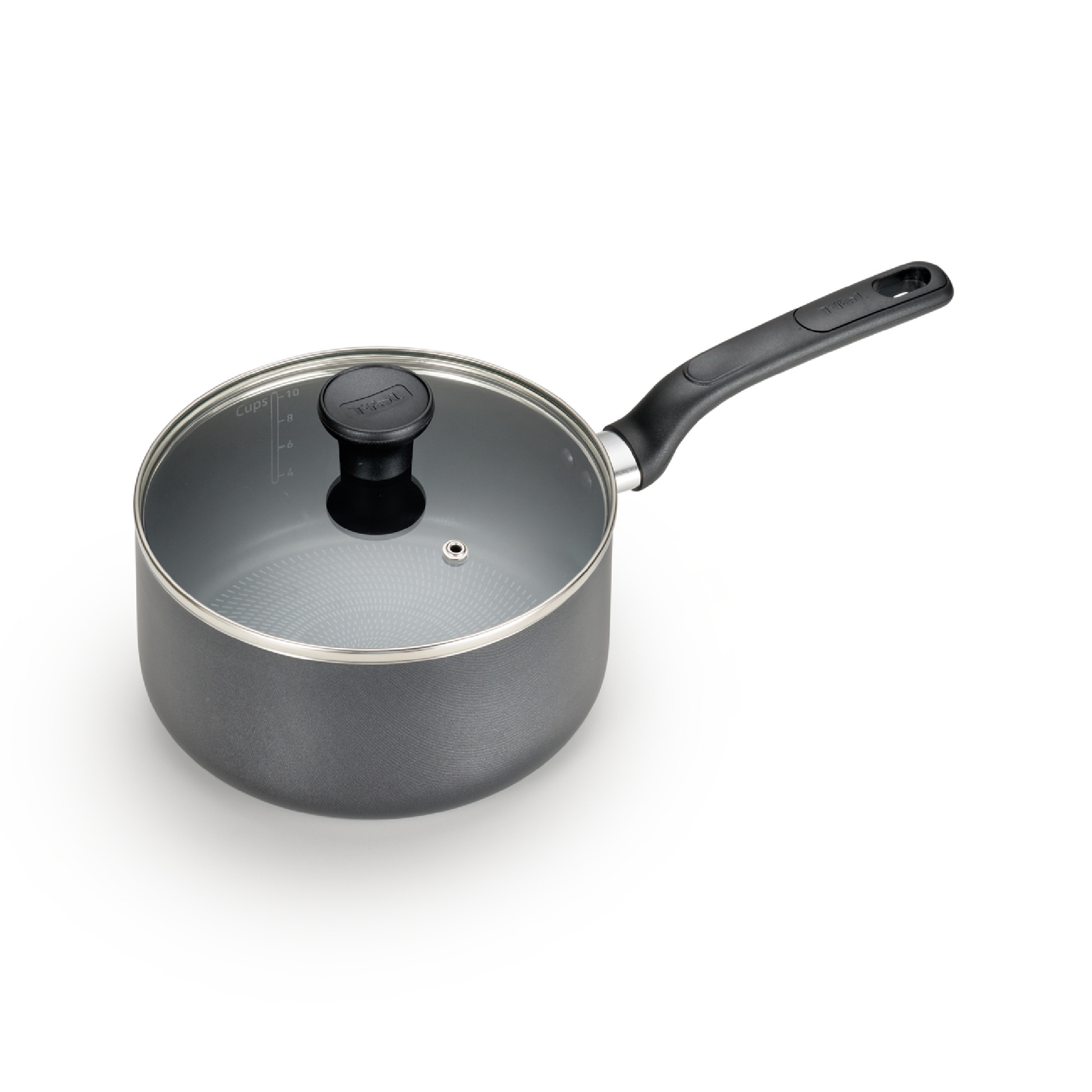 SAUCEPAN FNT 2QT SS GLASS COVR