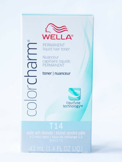 Wella Color Charm Liquid Toner #T14 Pale Ash Blonde