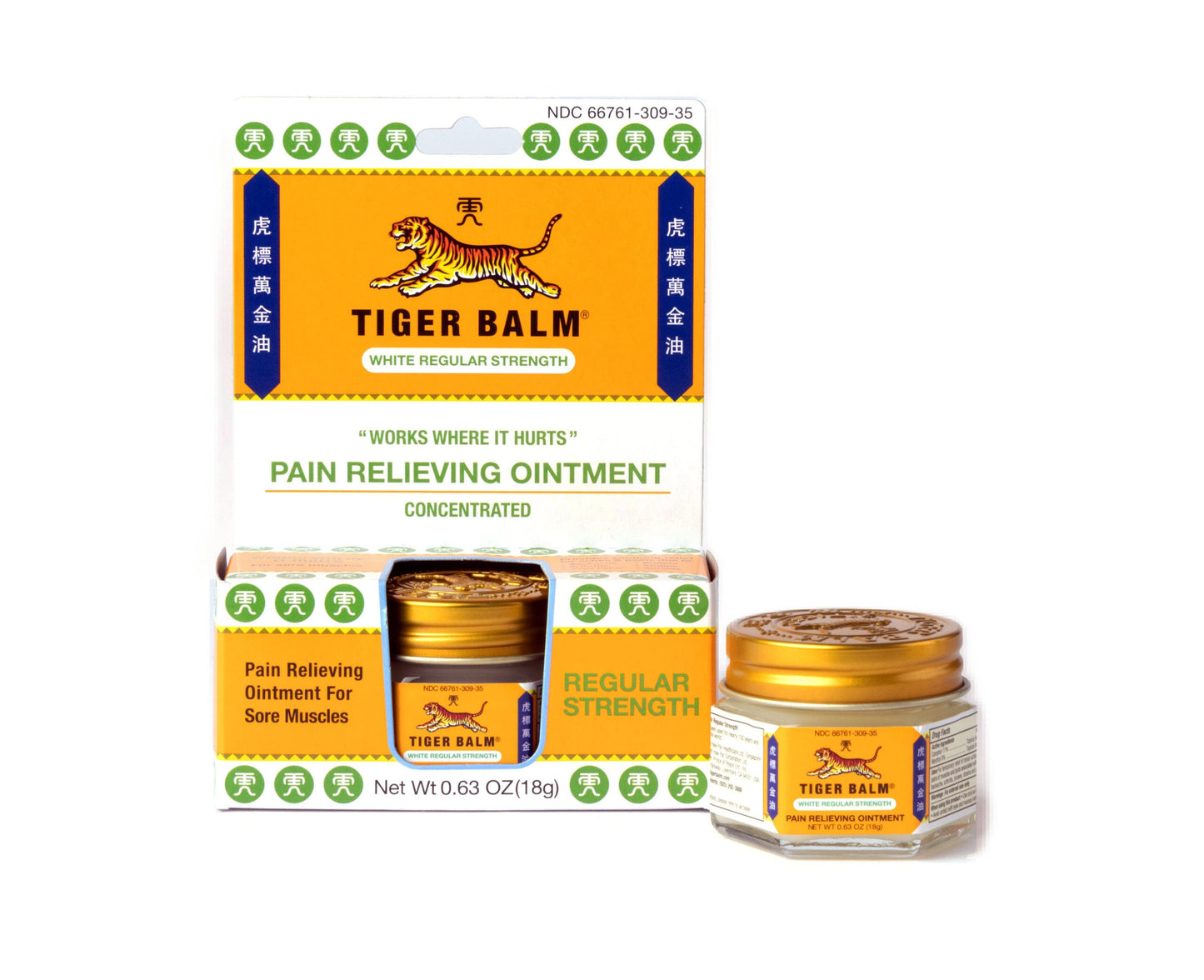 TIGER BALM REGULAR PAT 5CT