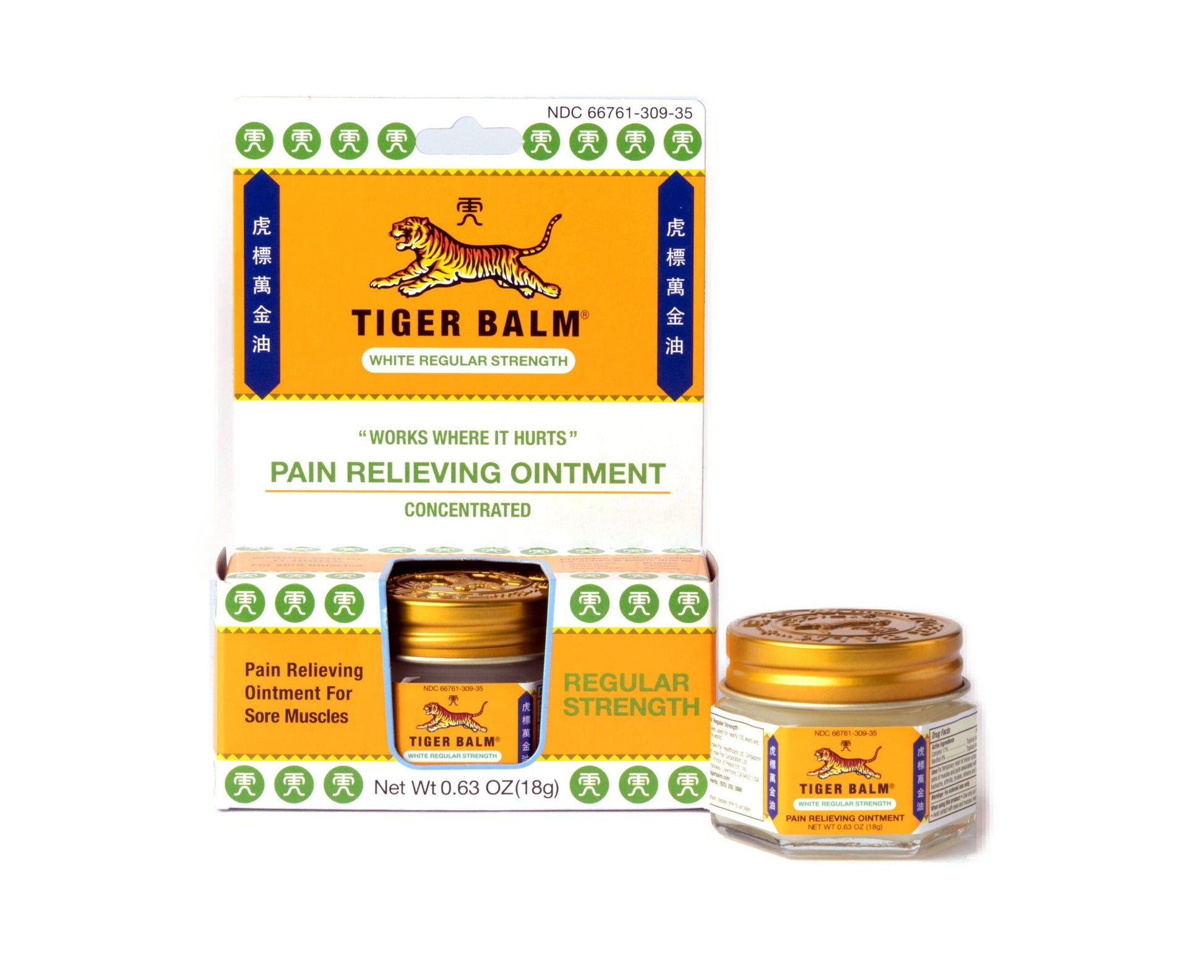 TIGER BALM REGULAR PAT 5CT