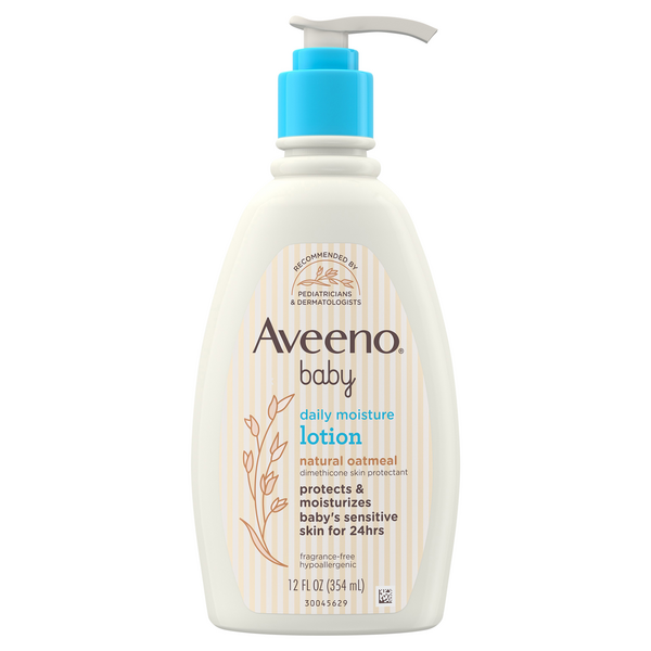 Aveeno Baby Lotion Daily Moisture 18oz Natural Oatmeal