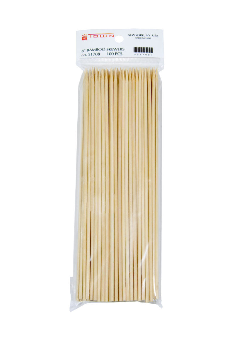 SKEWERS,BAMBOO,12IN