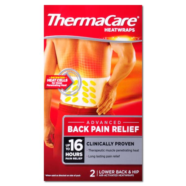 THERMACARE 8HR BACK XLARGE 2CT