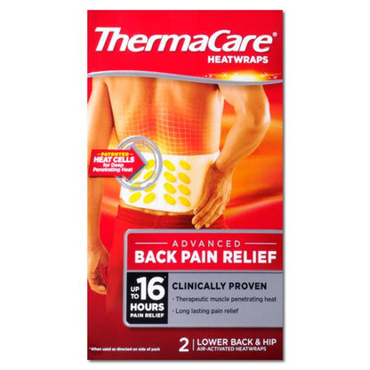 THERMACARE 8HR BACK XLARGE 2CT
