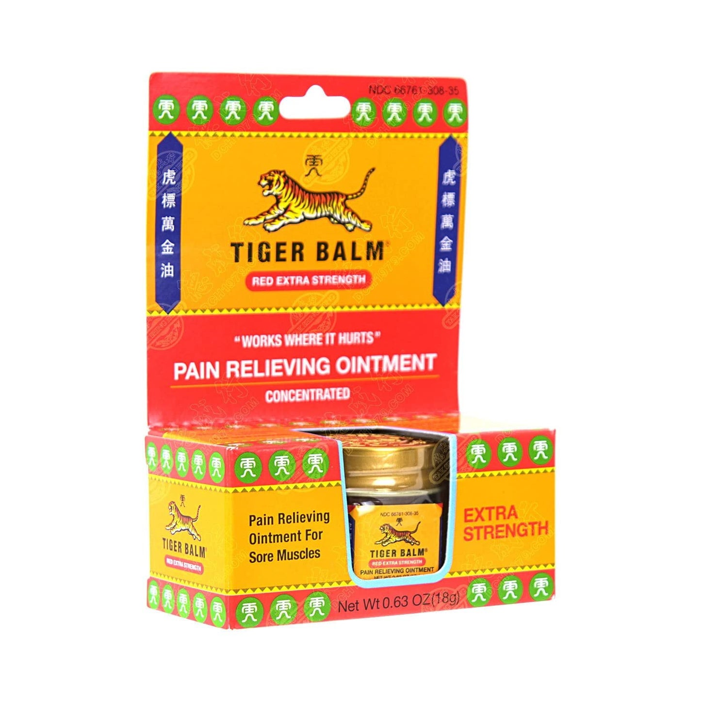 TIGER BALM TIGER BALM,X-STRNG,RED