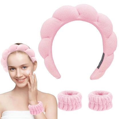 COSMETIC SET HEAD & WRIST BAND