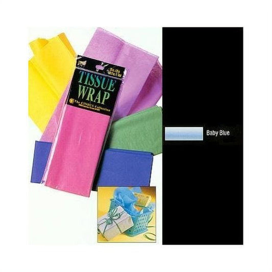 TISSUE PAPER LT BLUE 10 SHEETS