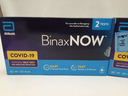 BINAXNOW COVID-19 ANTIGEN TEST KIT 2