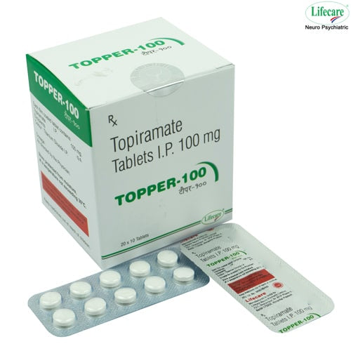 TOPIRAMATE CP 100MG 30 ER 1/D