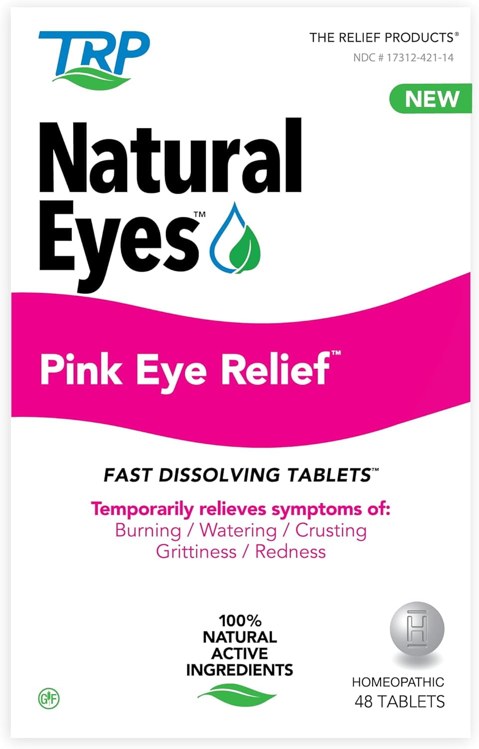 TRP NATURAL EYES PINK TB 70