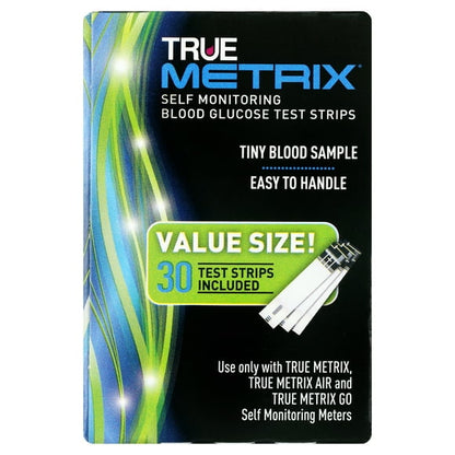 TRUE METRIX TEST STRIP CASH 30CT