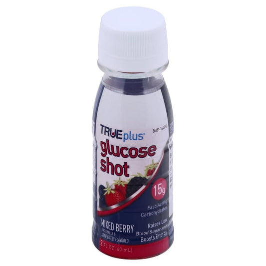 TRUEPLUS GLUCOSE SHOT 15GM MXD BERRY 2OZ