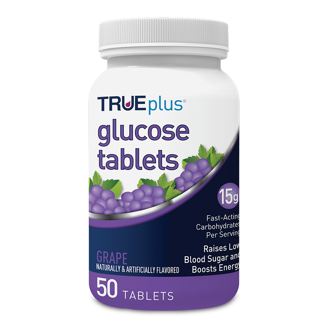 GNP GLUCOSE GRAPE TAB 50CT