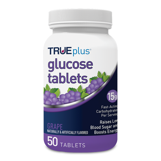 GNP GLUCOSE GRAPE TAB 50CT