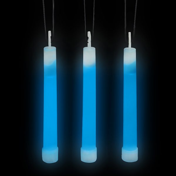 GLOW LIGHTSTICK BLUE 6"