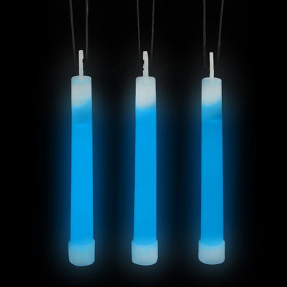 GLOW LIGHTSTICK BLUE 6"