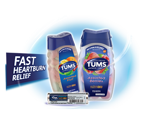 TUMS ULTRA CW 1000MG 160 PPMNT