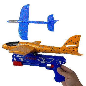 JA-RU Toy Foam Plane Launcher
