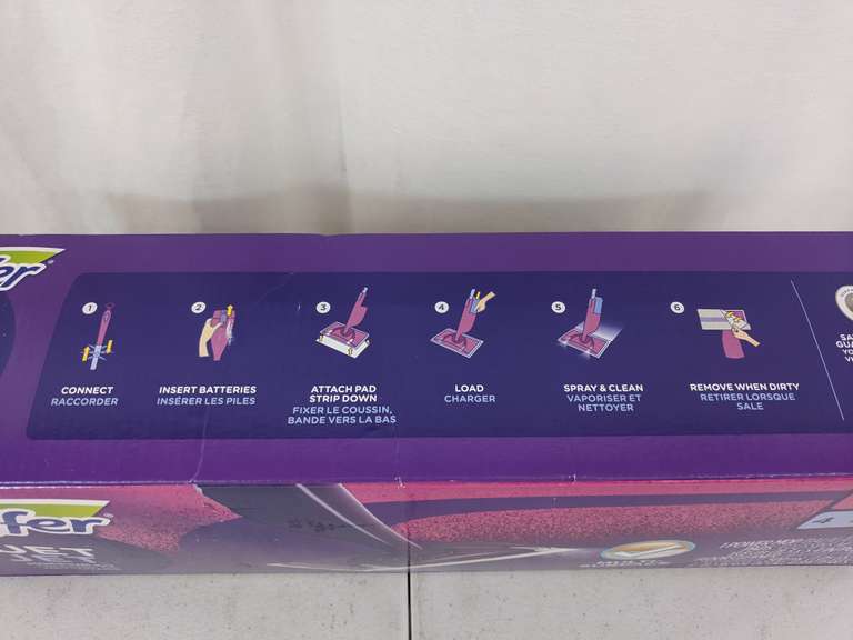 SWIFFER WET JET 5 PADS MOPPING KIT 1CT