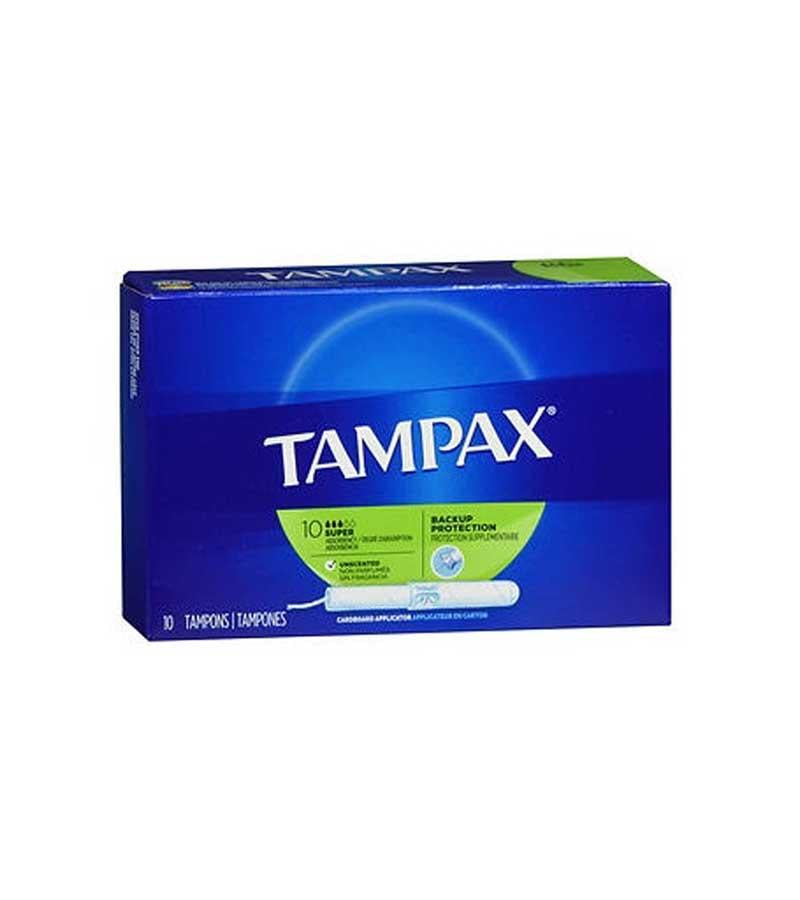 Tampax Tampons Super 10 Count Unscented