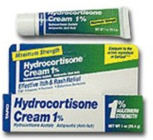 HYDROCORTISONE 1% CREAM W/ALOE 1OZ TARO